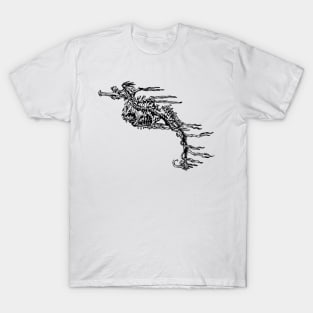 Seahorse Skeleton T-Shirt